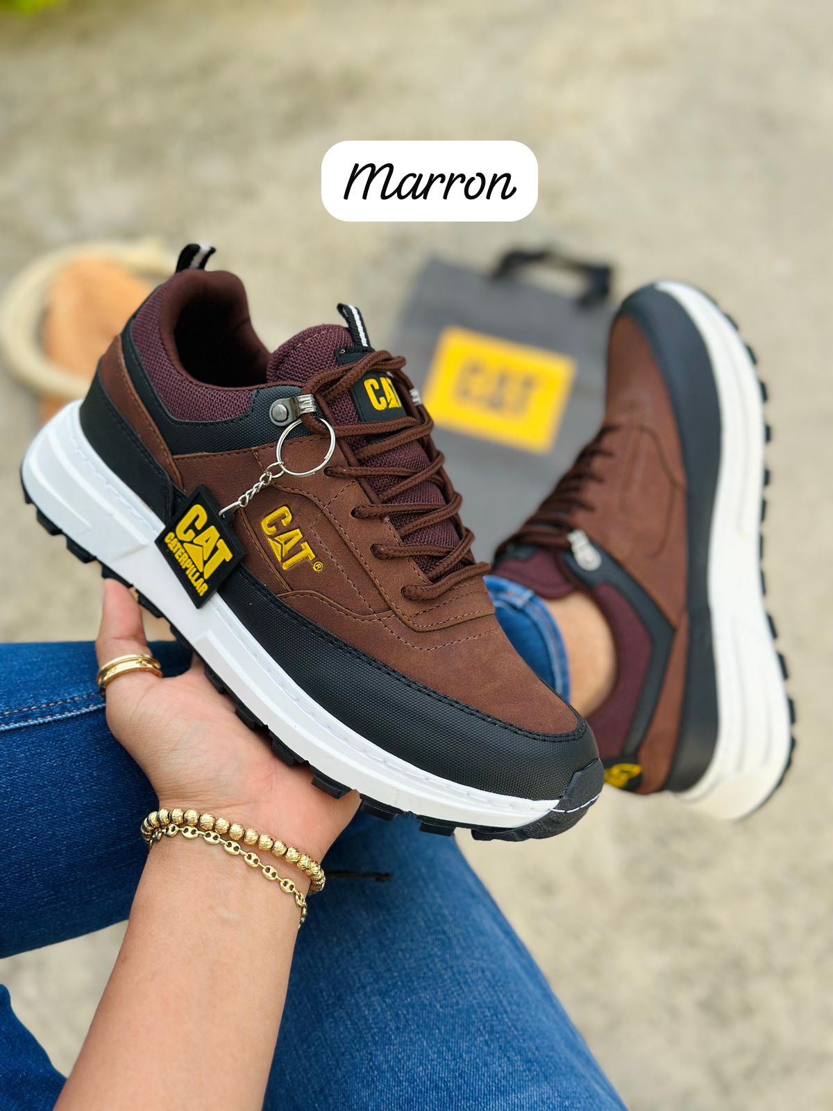 TENIS CATERPILLAR DOBLE ESTILO MODELO 2025 👟