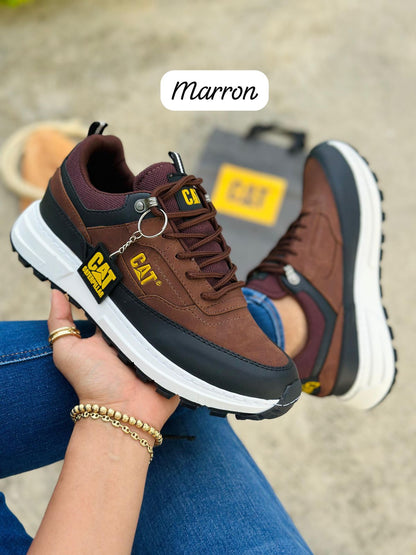 TENIS CATERPILLAR DOBLE ESTILO MODELO 2025 👟