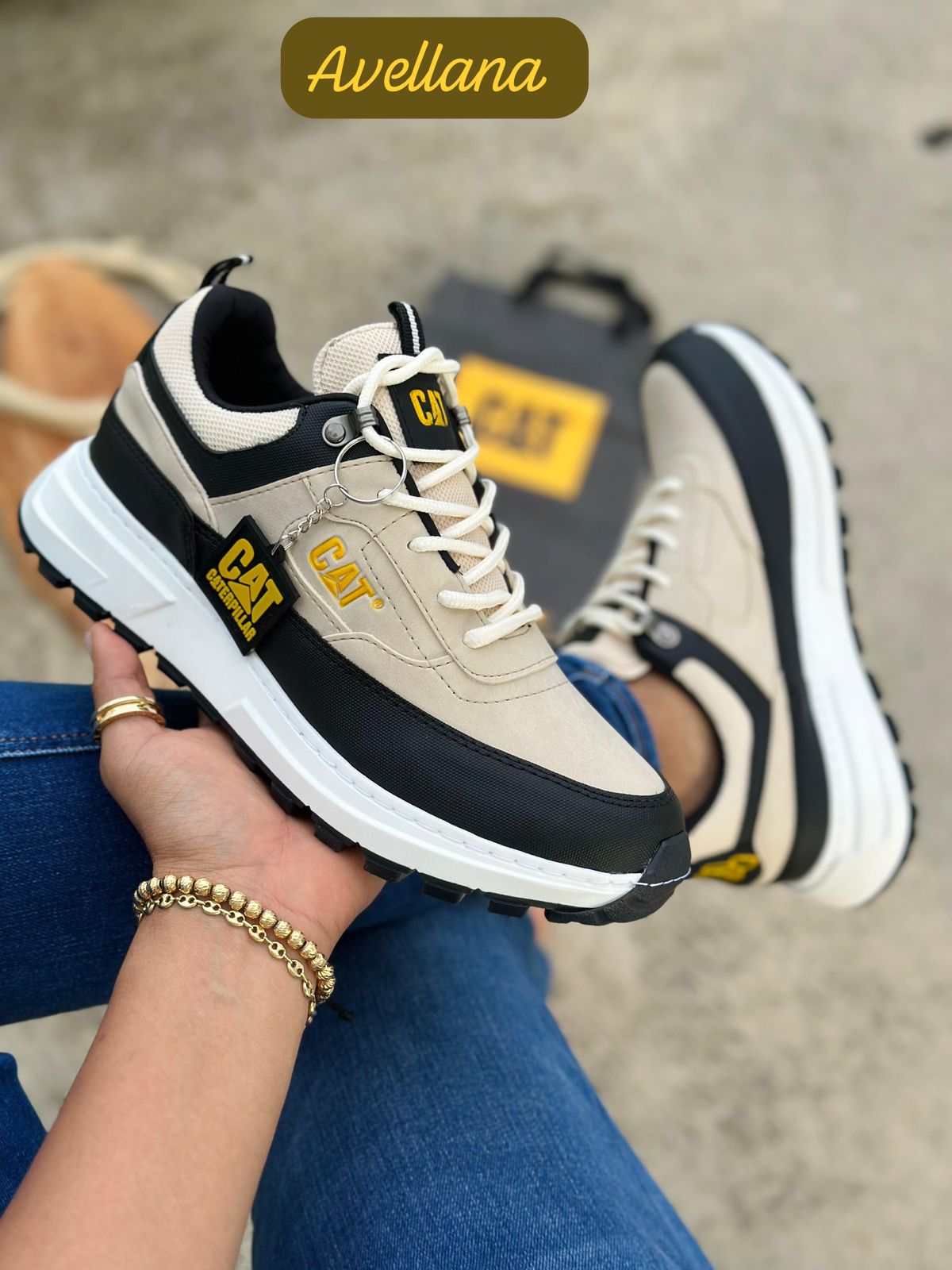 TENIS CATERPILLAR DOBLE ESTILO MODELO 2025 👟