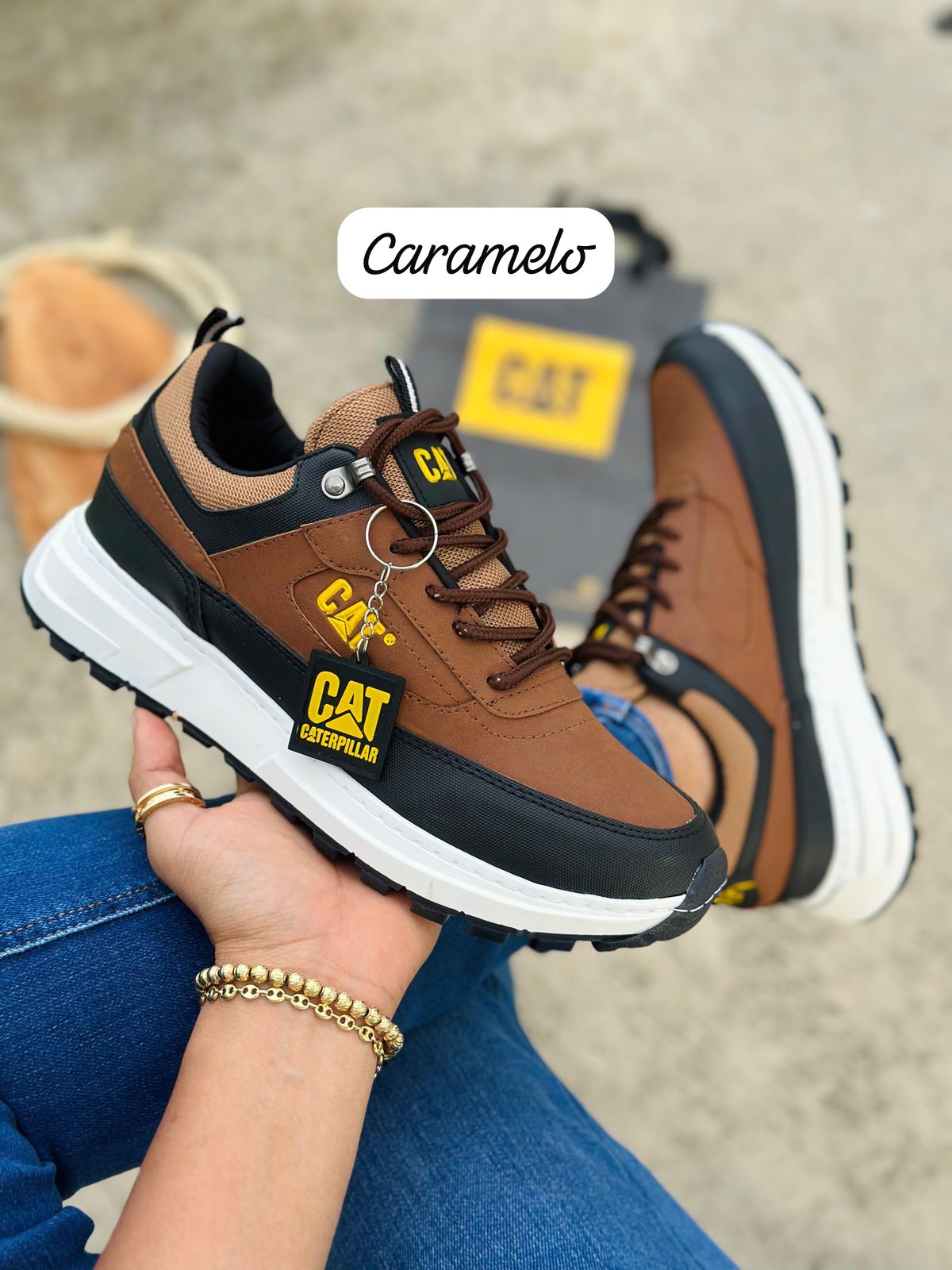 TENIS CATERPILLAR DOBLE ESTILO MODELO 2025 👟