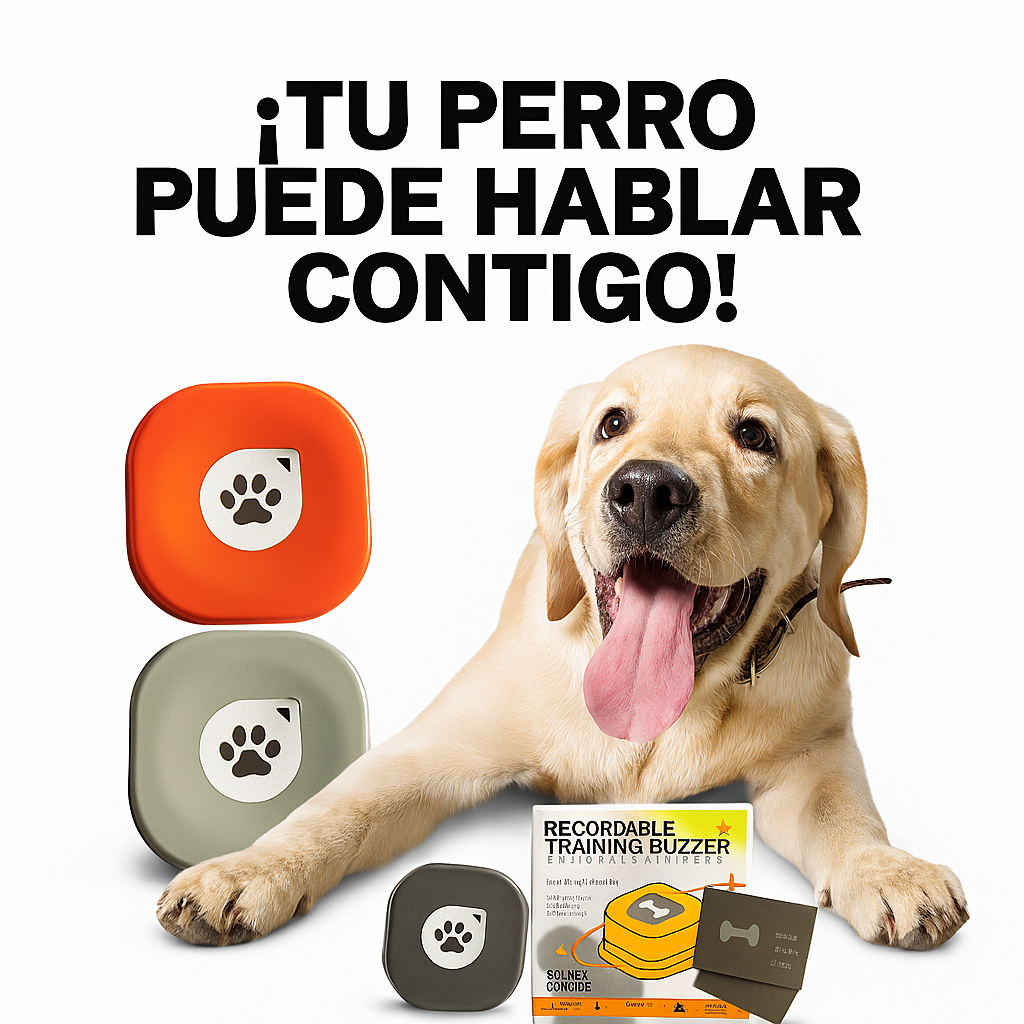 🎙️📣BOTONES INTELIGENTES PARA PERROS X2🐕