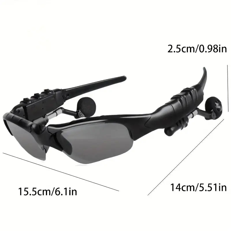 🕶️📱GAFAS INTELIGENTES CON BLUETOOTH Y MICROFONO 😎🎤