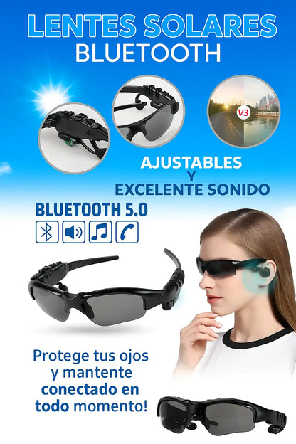 🕶️📱GAFAS INTELIGENTES CON BLUETOOTH Y MICROFONO 😎🎤