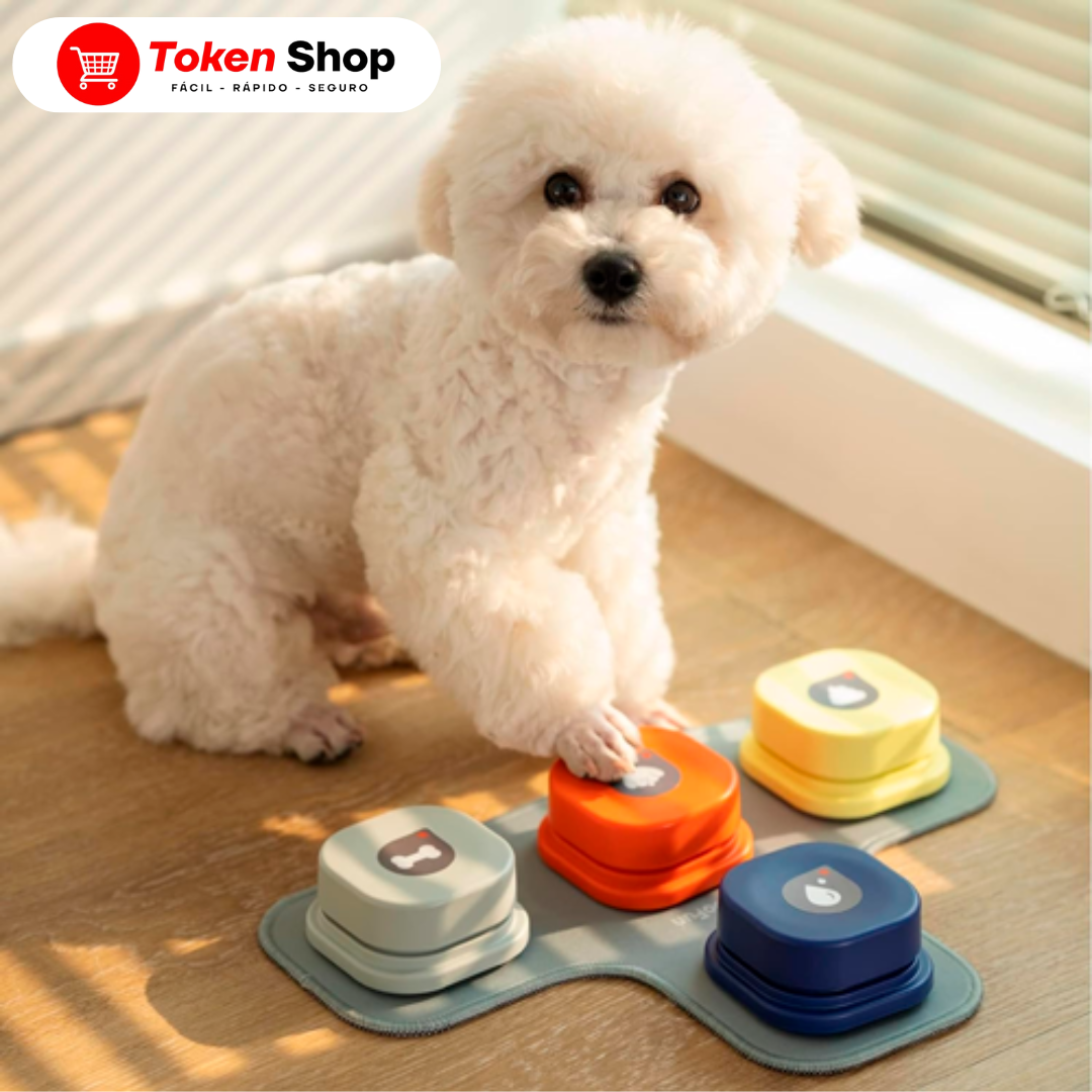 🎙️📣BOTONES INTELIGENTES PARA PERROS X2🐕