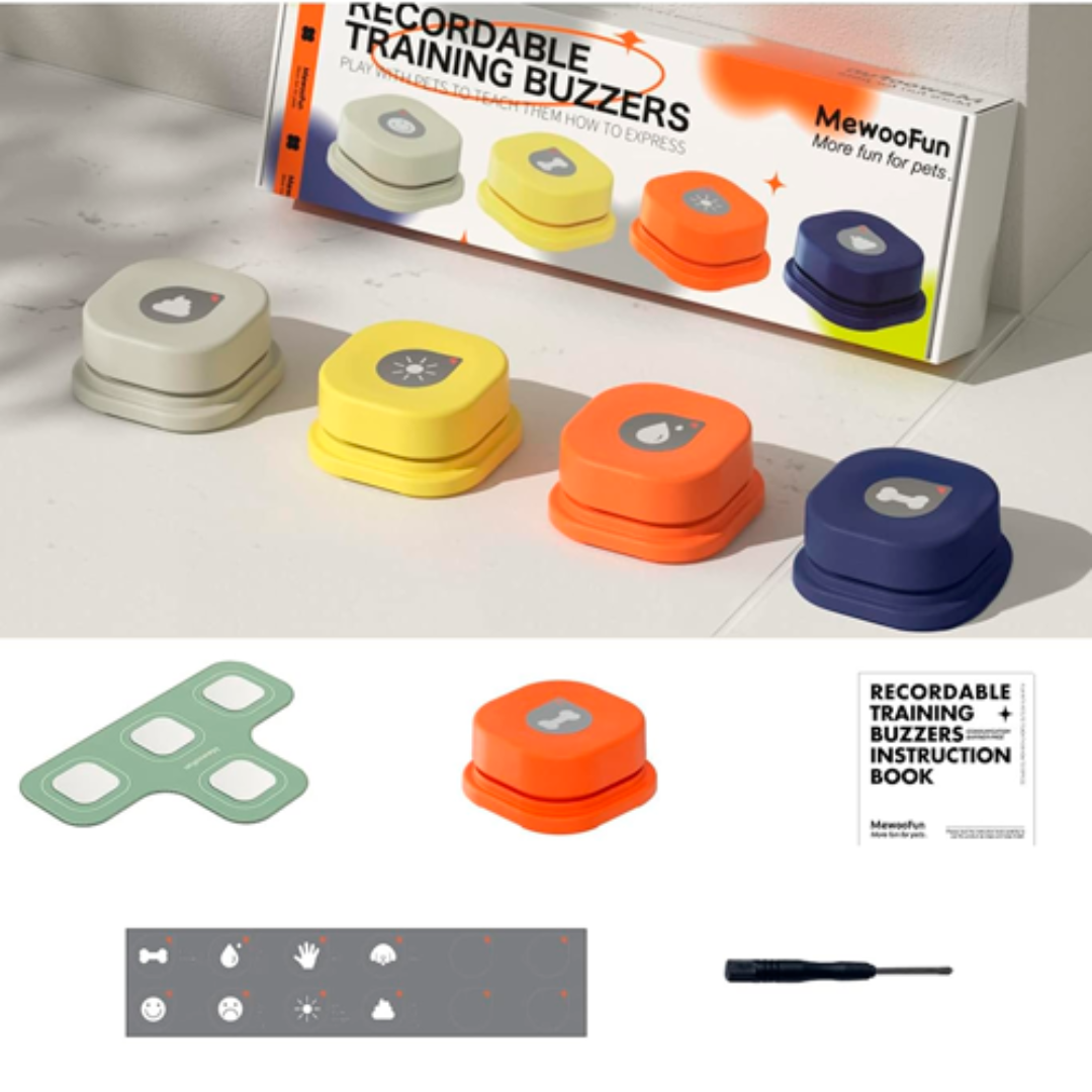 🎙️📣BOTONES INTELIGENTES PARA PERROS X2🐕